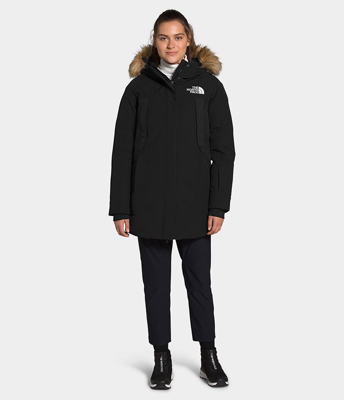 The North Face Womens Parka New Outerboroughs 865AMXHRK - Black